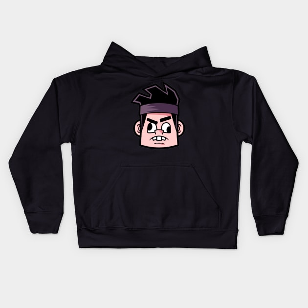 Head Kids Hoodie by Kid from the east